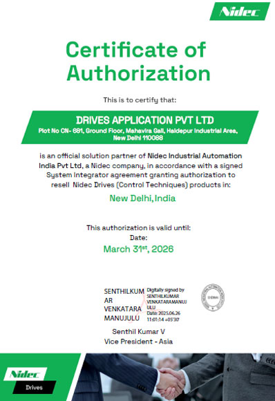 nidec-certificate